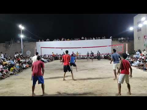 15 SGR Vs Mani Bassiya bet (Jhupa chakka) at Ridmalsar shooting Volleyball Tournament