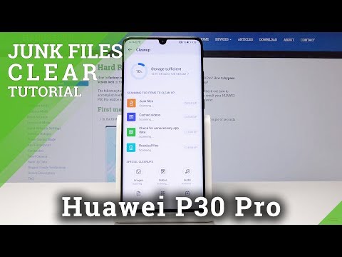How to Speed Up HUAWEI P30 Pro - Clean Junk Files