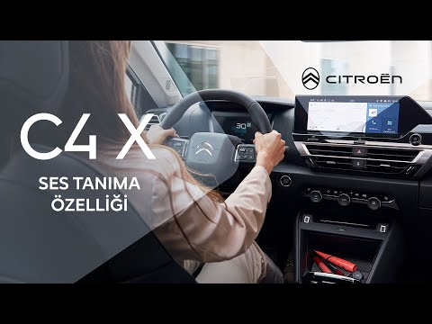 Citroen C4 X Ses Tanıma Özelliği