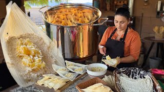 Tamales DULCES de Piña y Coco | Receta Tradicional | La Herencia de las Viudas