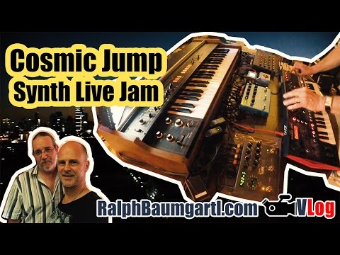 Cosmic Jump | Live Synthesizer Jam, Roland JD-Xi, Vocoder, Korg Volca, Strymon Timeline & BigSky