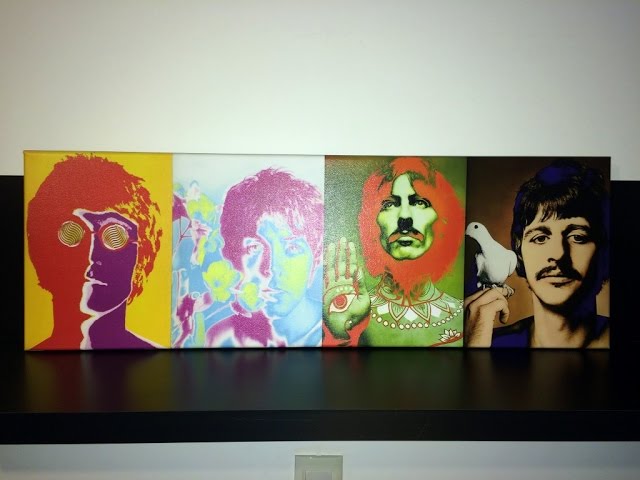 Vídeo relacionado con KUSTOM ART Póster decorativo de pared Serie Cantantes Celebri Beatles Tour in London Impresión artística sobre cartón 40 x 30 cm sin marco