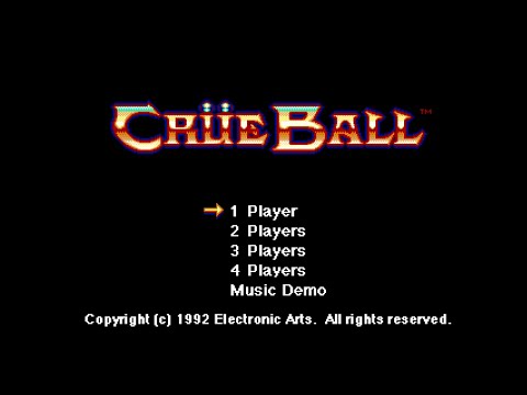 Crue Ball - Gameplay  (Sega Genesis)