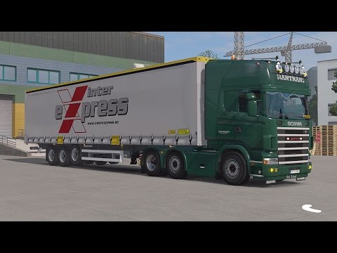 Euro Truck Simulator 2 1.27 - Scania 4 series addon for RJL Scanias V2.2