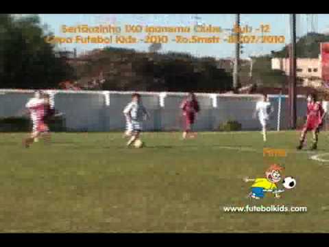 Sertãozinho F.C. 1X0 Ipanema Clube Cat-12- 1a.Copa Futebolkids-31/7/2010