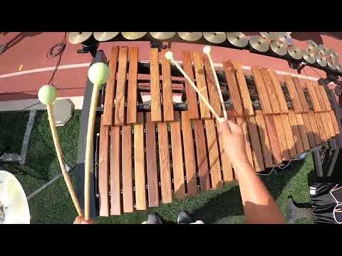 Blue Devils 2023 - THE CUTOUTS - Xylo/Glock Headcam - Devon Pita