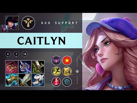 Caitlyn Support vs Heimerdinger - VN Master Patch 25.24