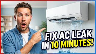 FIX Your AC Leaks in 10 Minutes Without a Technician!