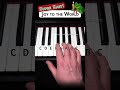 Joy To The World Super Easy Piano Tutorial