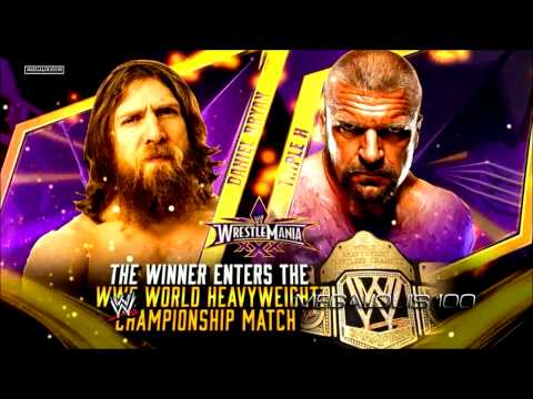 WWE Wrestlemania 30 Match Card - Daniel Bryan vs. Triple H [HD] (V2-Updated)
