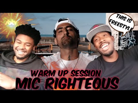 AMERICAN REACTS TO UK RAPPERS Mic Righteous - Warmup Session