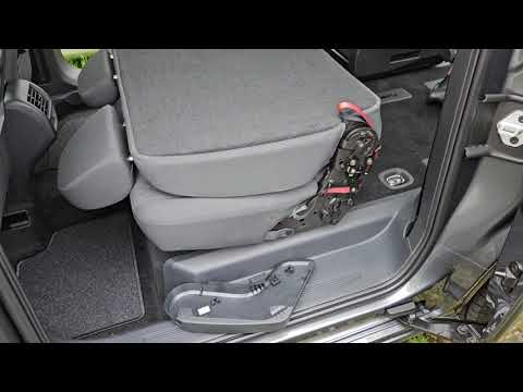VW Caddy Maxi (2024) Rücksitzbank klemmt - einfache Lösung