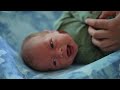 Close Up View Of A Crying Baby Boy