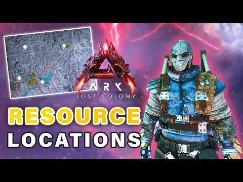Resource Map Locations to get you Started ► Ark Lost Colony