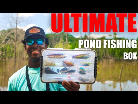 ULTIMATE POND FISHING Tackle Box Setup (Everything You Need For Bass Fishing)