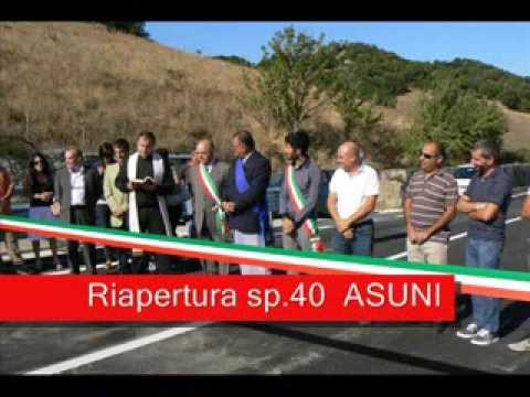 RICOSTRUZIONE DEL TRATTO STRADALE DELLA SP. 40 - TRA IL BIVIO SS.442 LACONI-NURECI ED ASUNI.