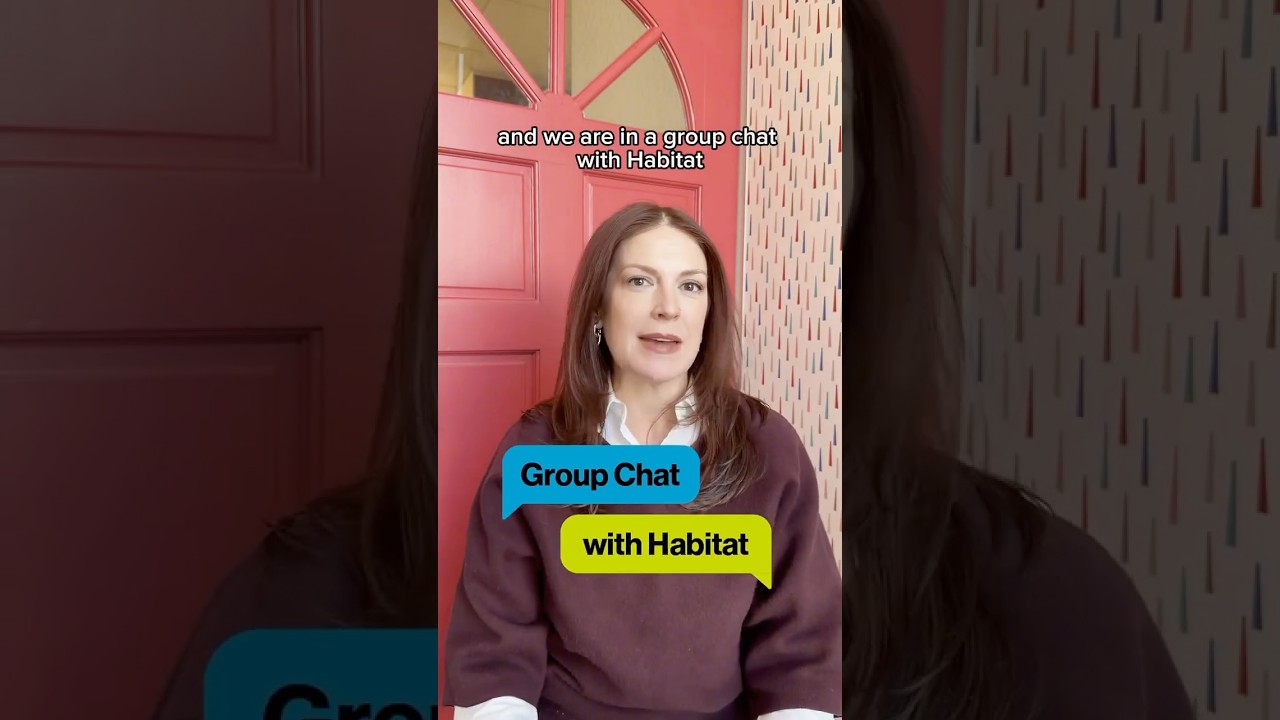 Group Chat with Habitat: "What are you actually building?" #didyouknow