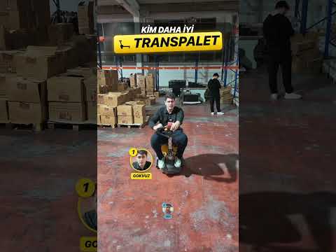 Transpaletle drift yapmak mı? 😂