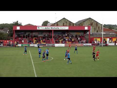 Ben Acquaye's strike for the equalising goal against Stourbridge in the 1-1 draw this afternoon