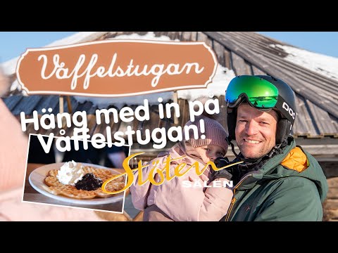 Våffelstugan i Stöten - rykande färska våfflor