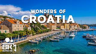 Wonders of Croatia - From Medieval Cities to Stunning Islands and Natural Wonders | Travel Video 4K