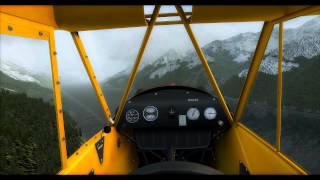 preview picture of video 'Bella Coola to Taleomey River - FSX bush flying #1'