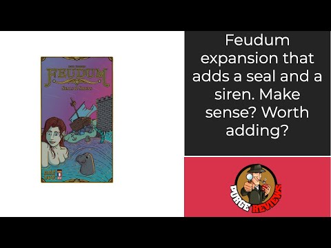The Purge: # 2485 Feudum: Seals and Sirens: The expansion with a big box and small components