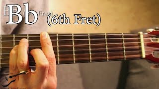 Download lagu Bb Chord on Guitar (6th Fret) mp3 Download lagu Bb Chord on Guitar (6th Fret) mp3