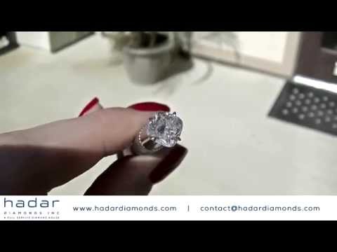 1.91 Cushion Cut, Clarity Enhanced Diamond.  F color, SI1 clarity.