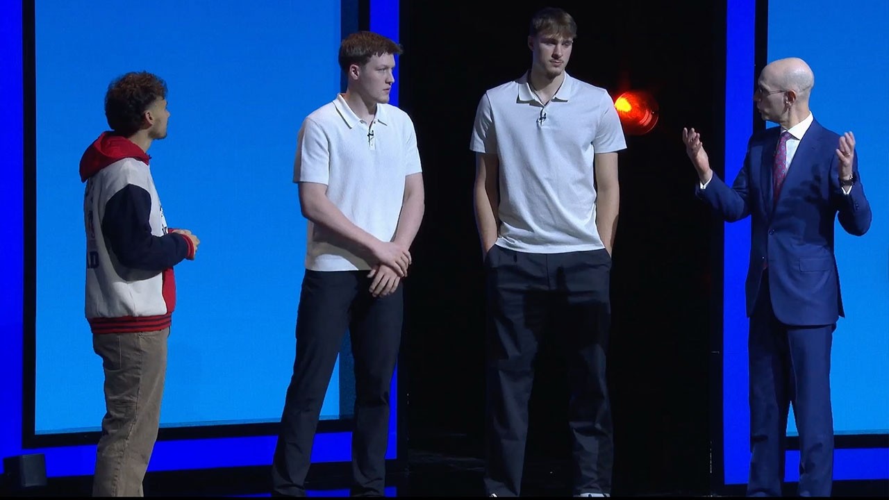 Adam Silver, Flagg, Knueppel & Jesser preview live "POV Mode" at 2026 NBA All-Star Technology Summit