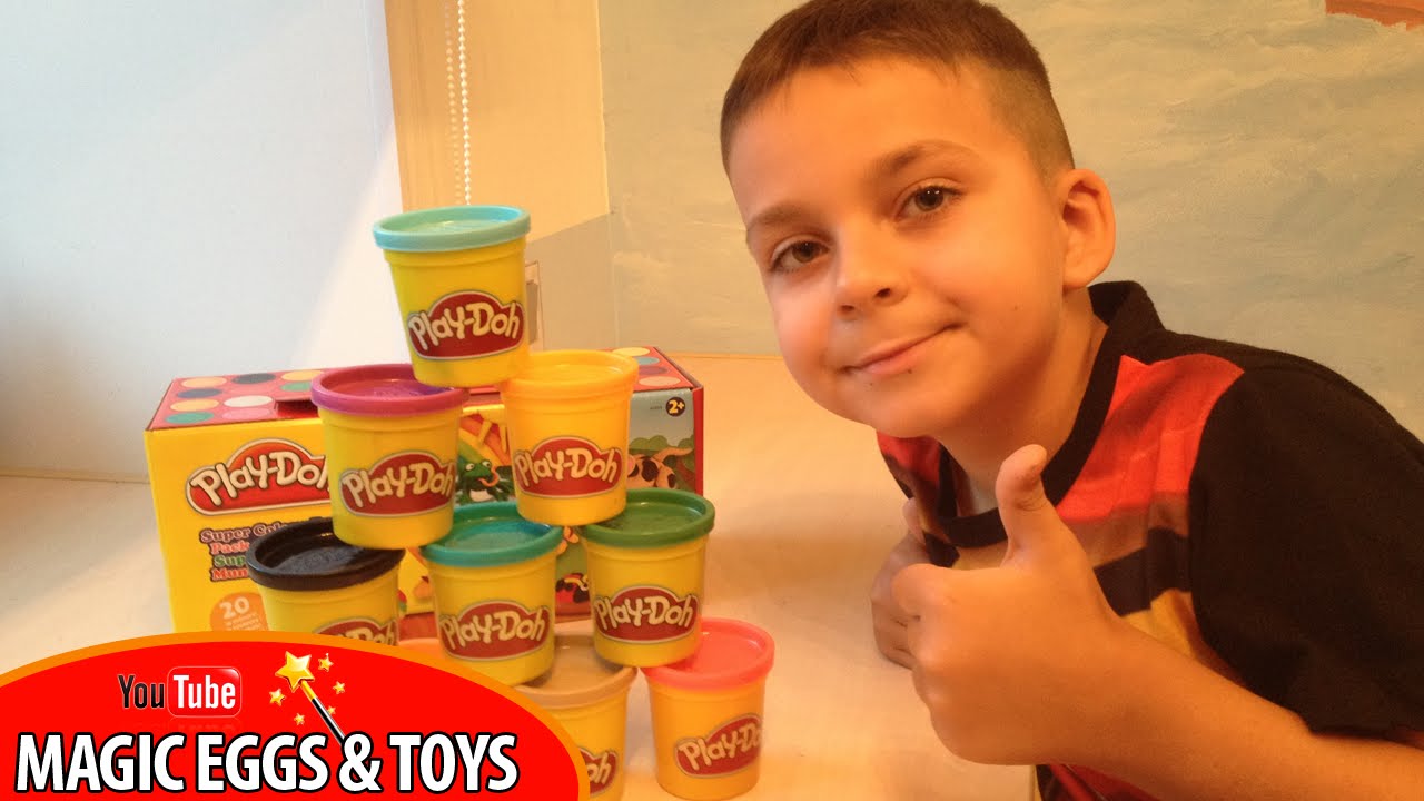 Play-Doh набор из 20 баночек Hasbro