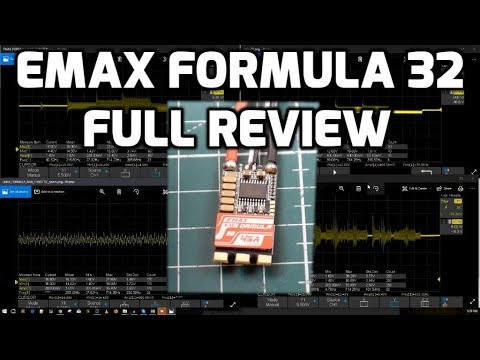 Emax Formula 32 45A ESC // FULL NOISE AND REVIEW