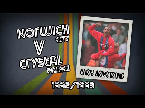 CHRIS ARMSTRONG - Norwich v Crystal Palace, 92/93 | Retro Goal