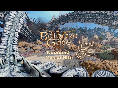 Nautiloid Crash Site Music Mix & Ambient Video | Baldur’s Gate 3
