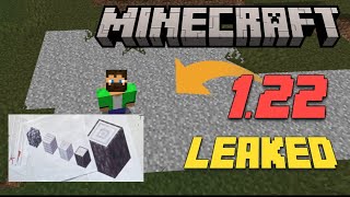 Minecraft Leaked 1.22...