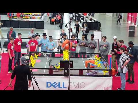 VEX Starstruck 2017 World's Math Division Q150 6403A & 1900R vs 248D & 2131F