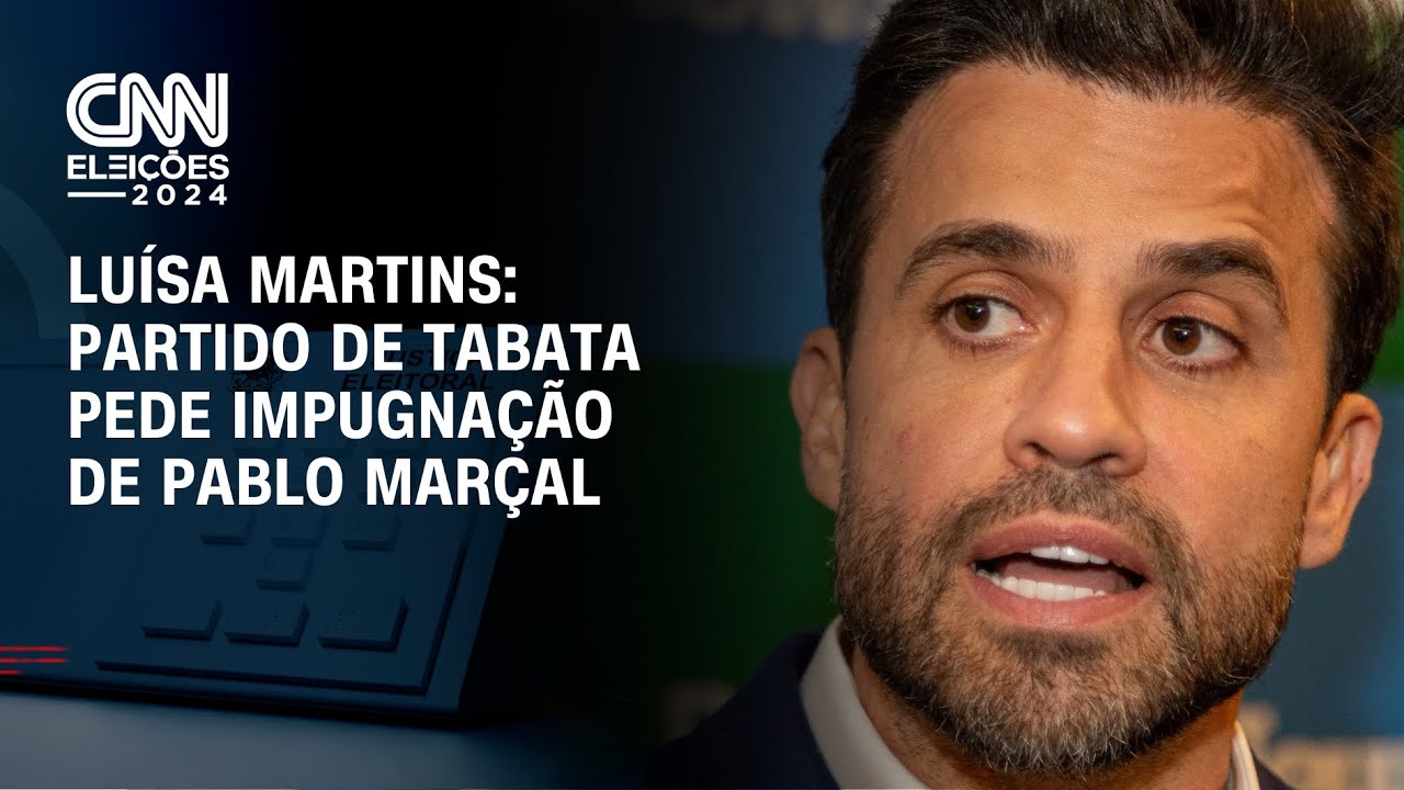 Luísa Martins: Partido de Tabata pede impugnação de Pablo Marçal | BASTIDORES CNN