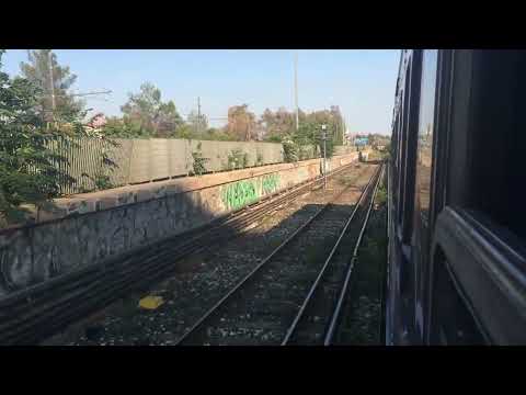 Athens metro ride from Piraeus to Faliro (line 1)