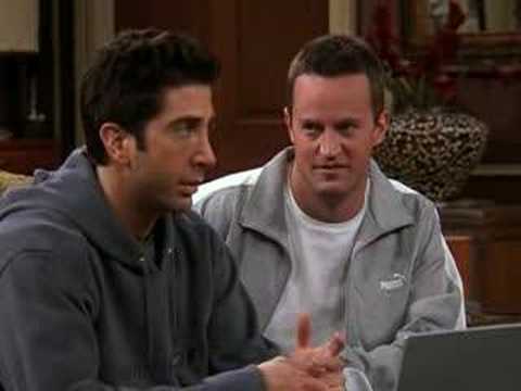 Friends ITA - Joey Ross e Chandler 9x17 Scherzi informatici