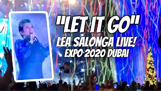 Let it go (frozen) | Lea Salonga Live at Expo2020 Dubai | 25th December 2021