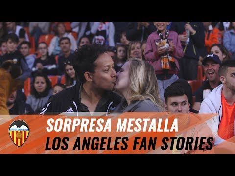 ANDREW SURPRISES HIS WIFE AT MESTALLA DURING THEIR HONEYMOON | VALENCIA CF
