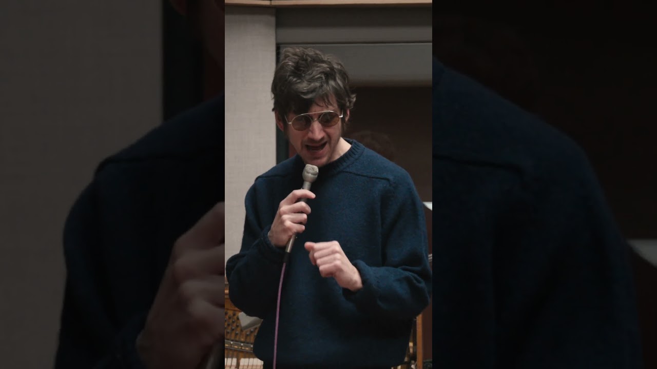 Arctic Monkeys filmed by children at Abbey Road Studios recording 'Opening Night'