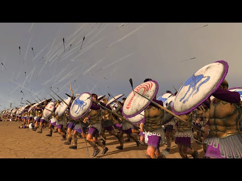 CARTHAGE UNITS vs ARROW RAIN - Total War ROME 2