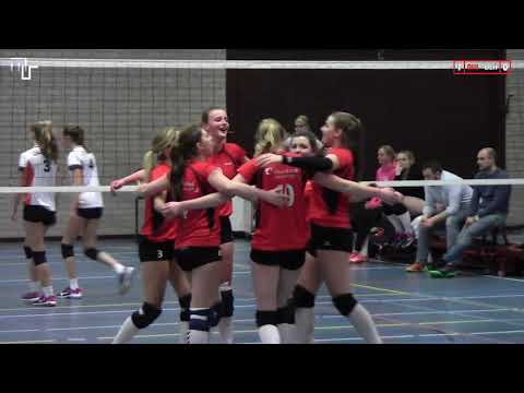Volleybal Dames 1e kl. C: Quinto D1 - Olhaco D2 [09-03-2018]