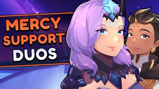 Mercy Support Duos Guide  - HOW TO PLAY MERCY WITH EVERY SUPPORT
