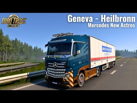 Food Containers from Geneva (Switzerland) to Heilbronn (Germany) | Mercedes New Actros