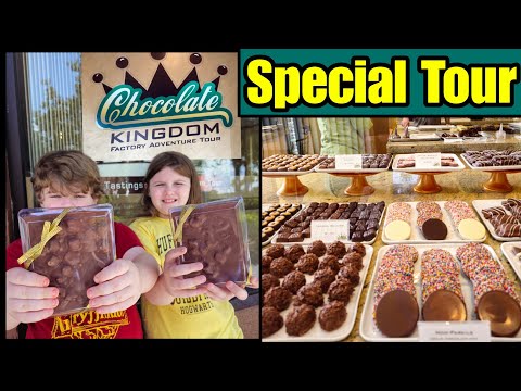 Chocolate Kingdom Factory Adventure Tour in Orlando is a MUST for Chocolate Lovers