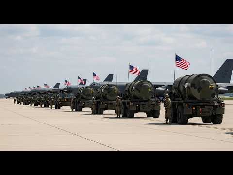 High Alert as US Air Force Equips Dozens of B-52 Bombers with Massive Rotary Missile Launch Systems