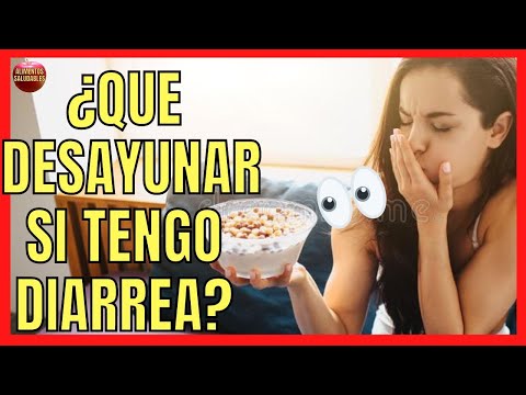 🚨 ¿QUE DESAYUNAR SI TENGO DIARREA 🚨 PARA CORTARLA DURANTE EL DÍA