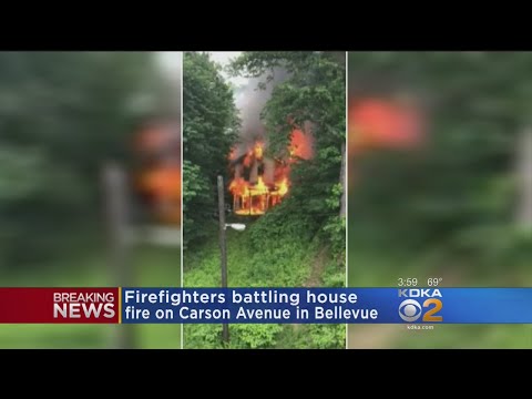 Crews Battle Fire In Bellevue